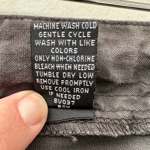 Planet Gold Charcoal Wide-Leg Pants - Picture 4 of 6